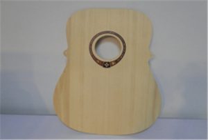 Sampel gitar kayu dari pencetak uv saiz A2 WER-DD4290UV